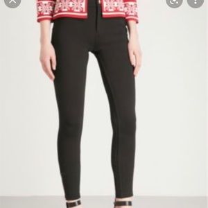 Ted baker rose gold zipper leggings